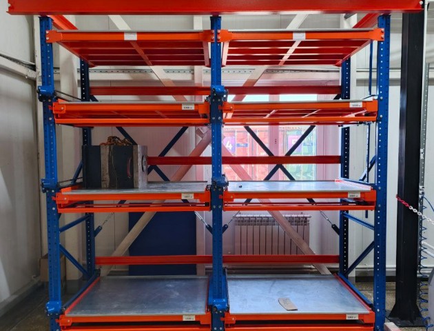 Стеллажи для литьевых форм